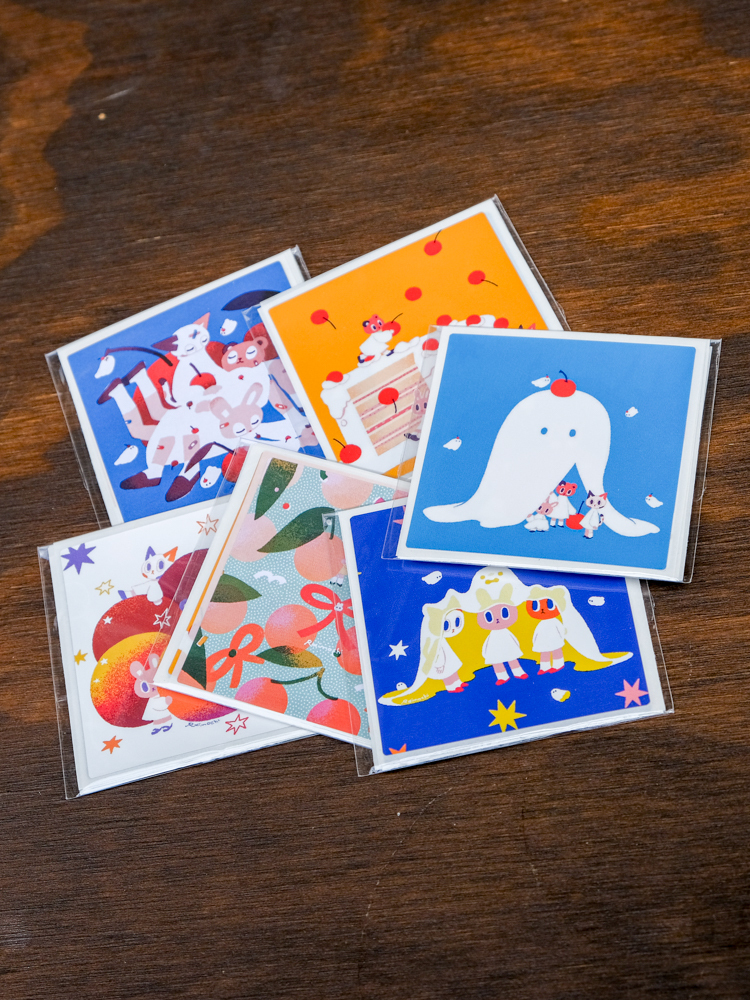 Raimochi｜櫻桃貼紙包