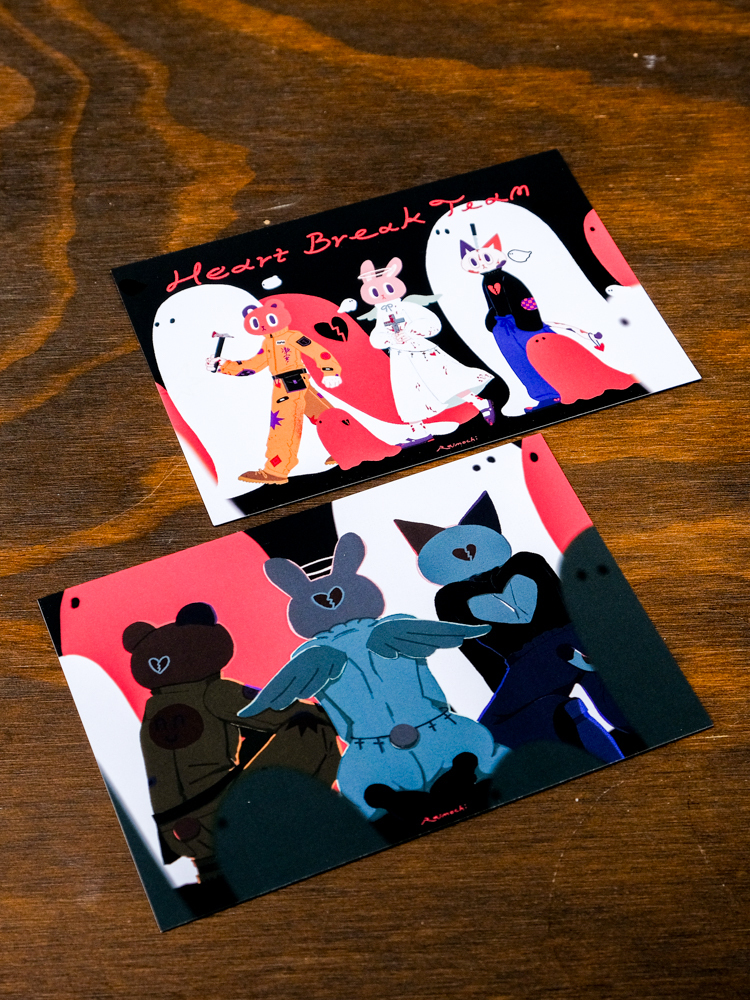 Raimochi｜明信片｜心碎小隊｜ 2入