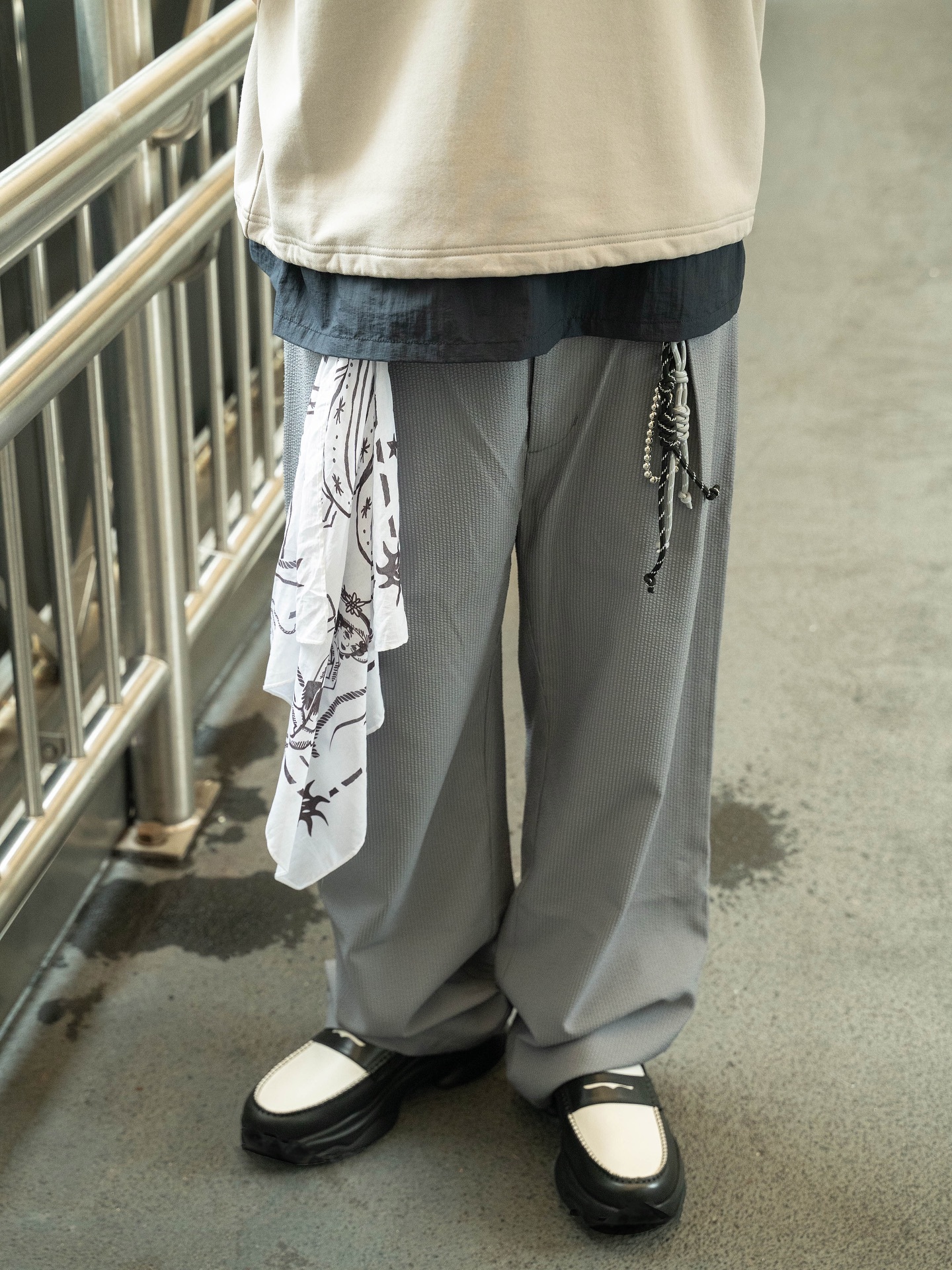 MESSRS BOY｜BANDANA in White