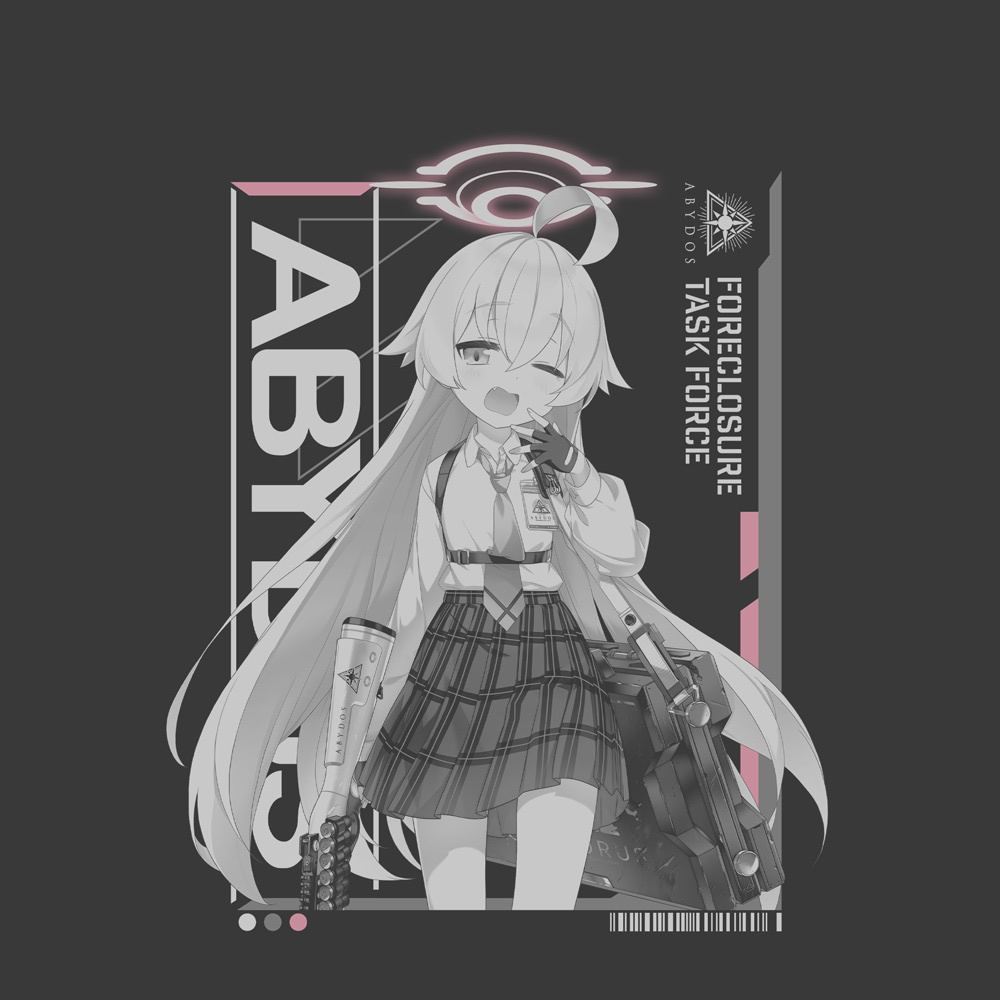 Cospa 011926 『ブルーアーカイブ』ホシノ Tシャツ [ブルーアーカイブ -Blue Archive-] SUMI