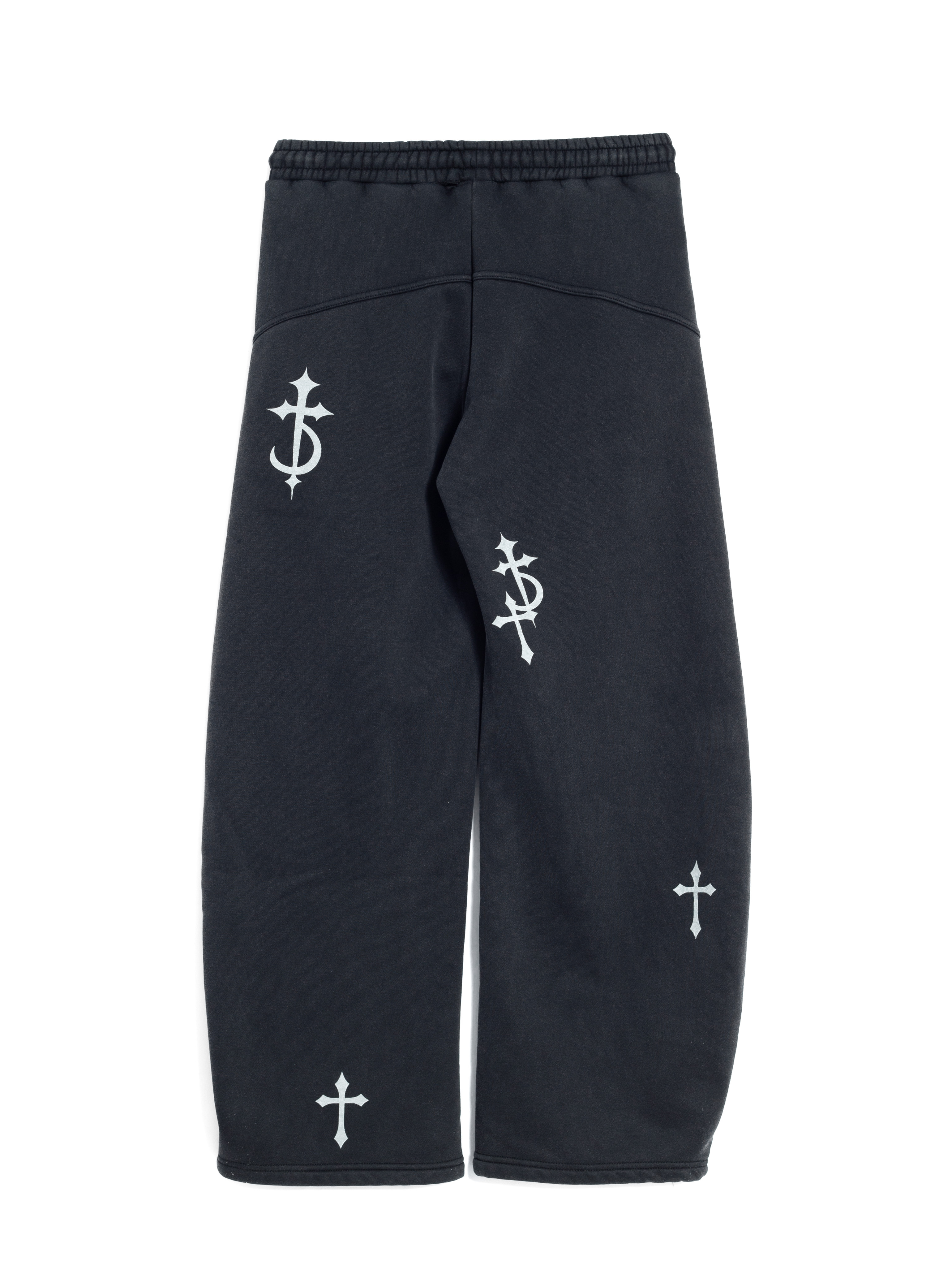 【車庫服飾】十字架棉長褲