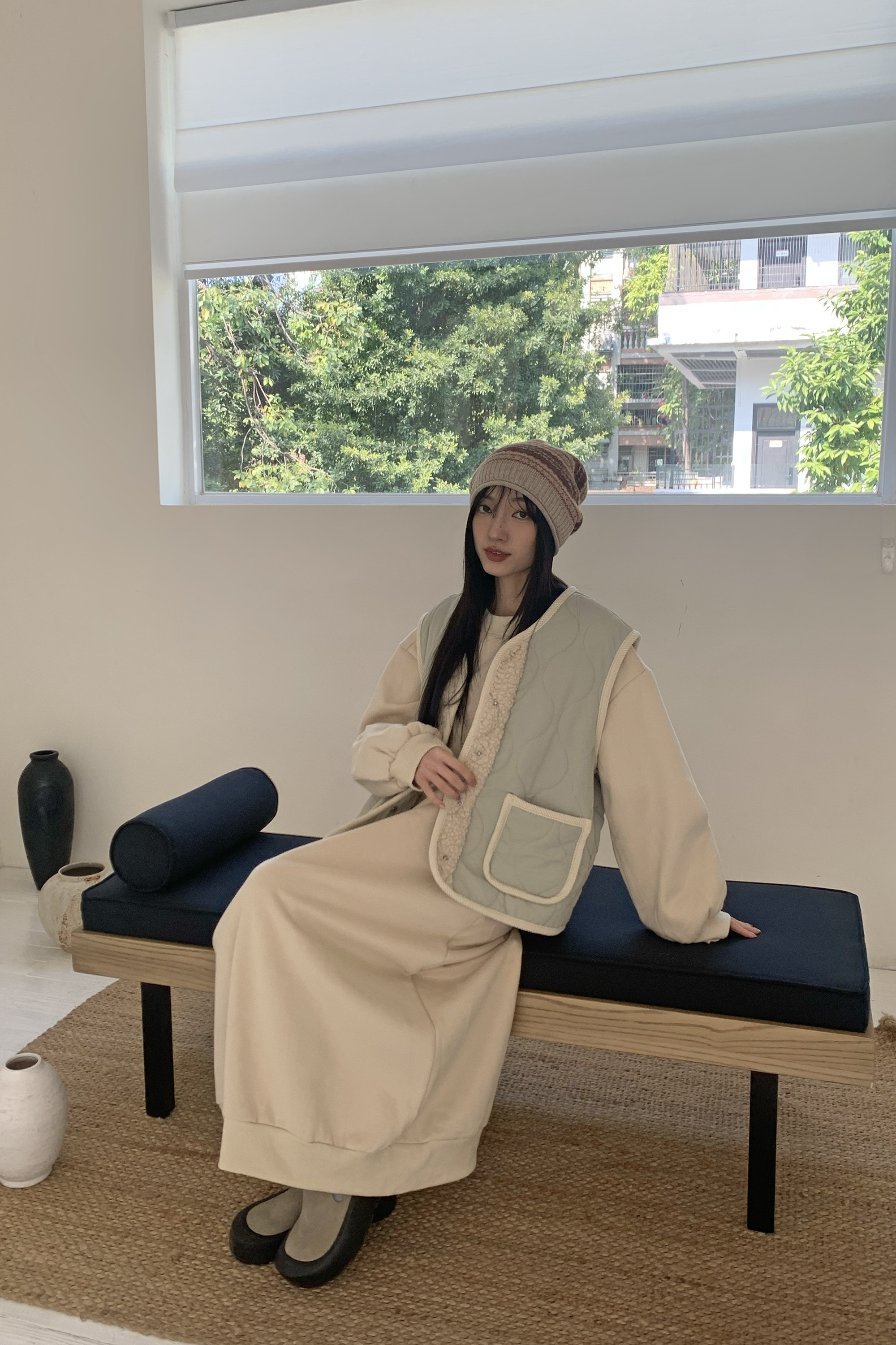 New Year｜日日堆疊絎縫背心 4色