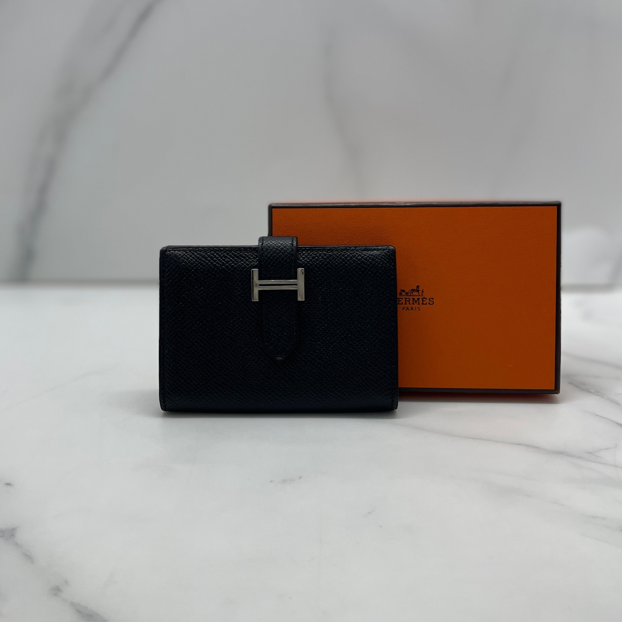 Hermes Porte-cartes Béarn（Epsom）