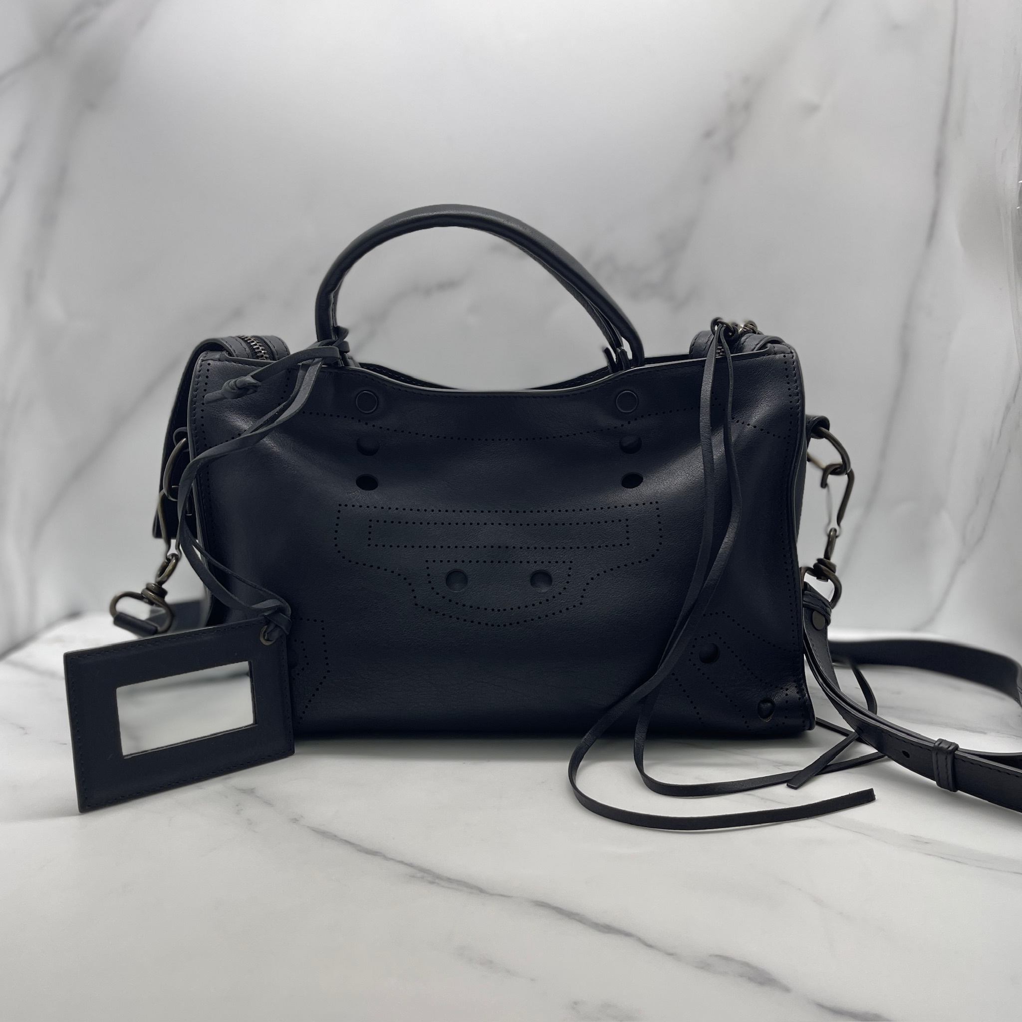 Balenciaga Blackout City Bag