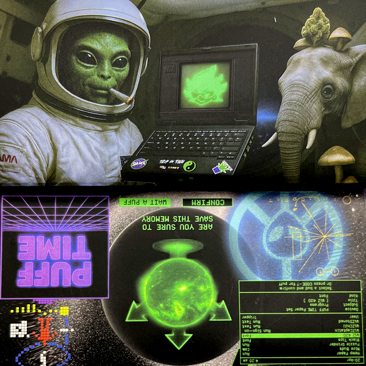 WIZMAN x Stoner Smoke Shop - 聯名工藝版捲煙紙 Rolling Paper