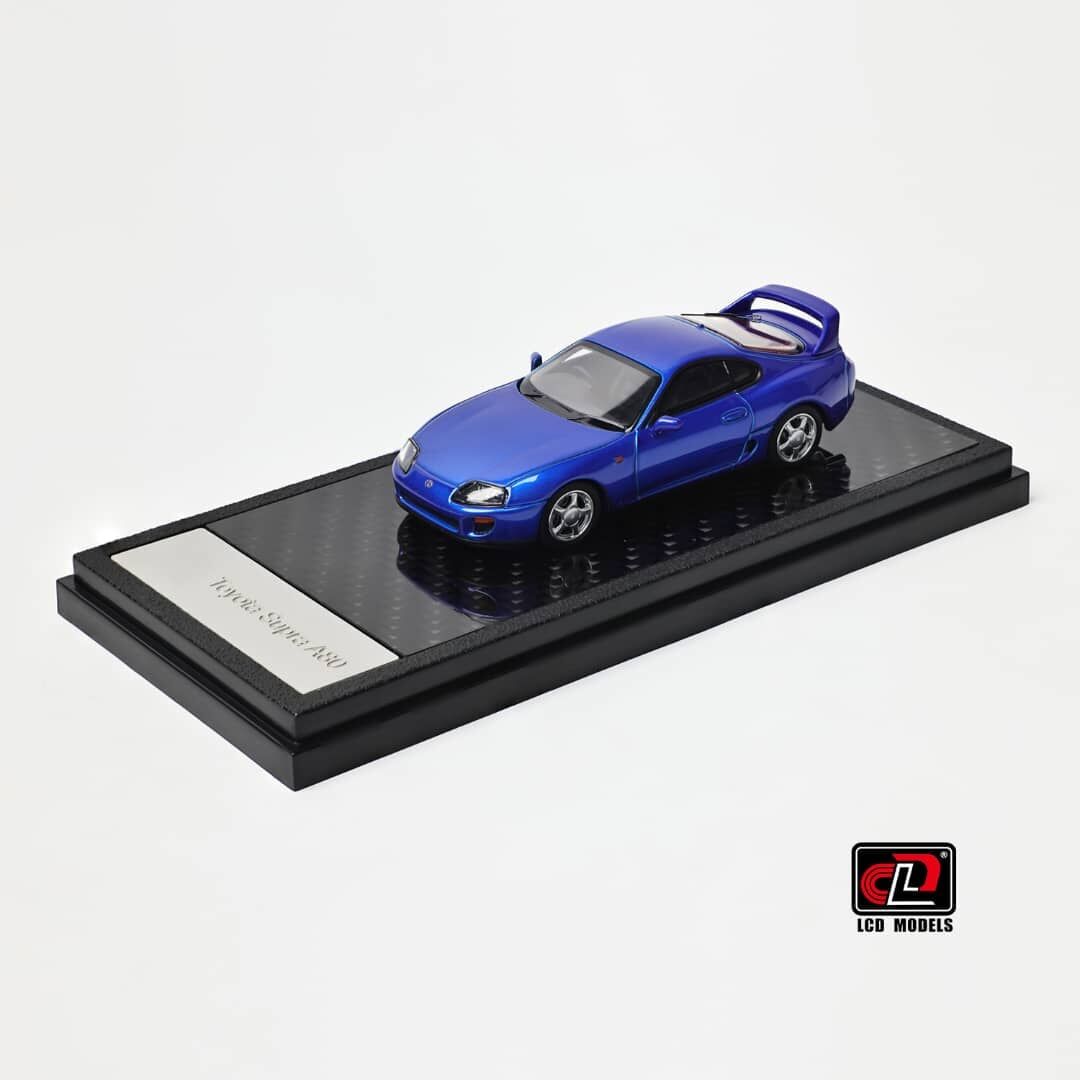 預訂:1/64 LCD Models Toyota Supra A80 Blue (LCD64037-BU )