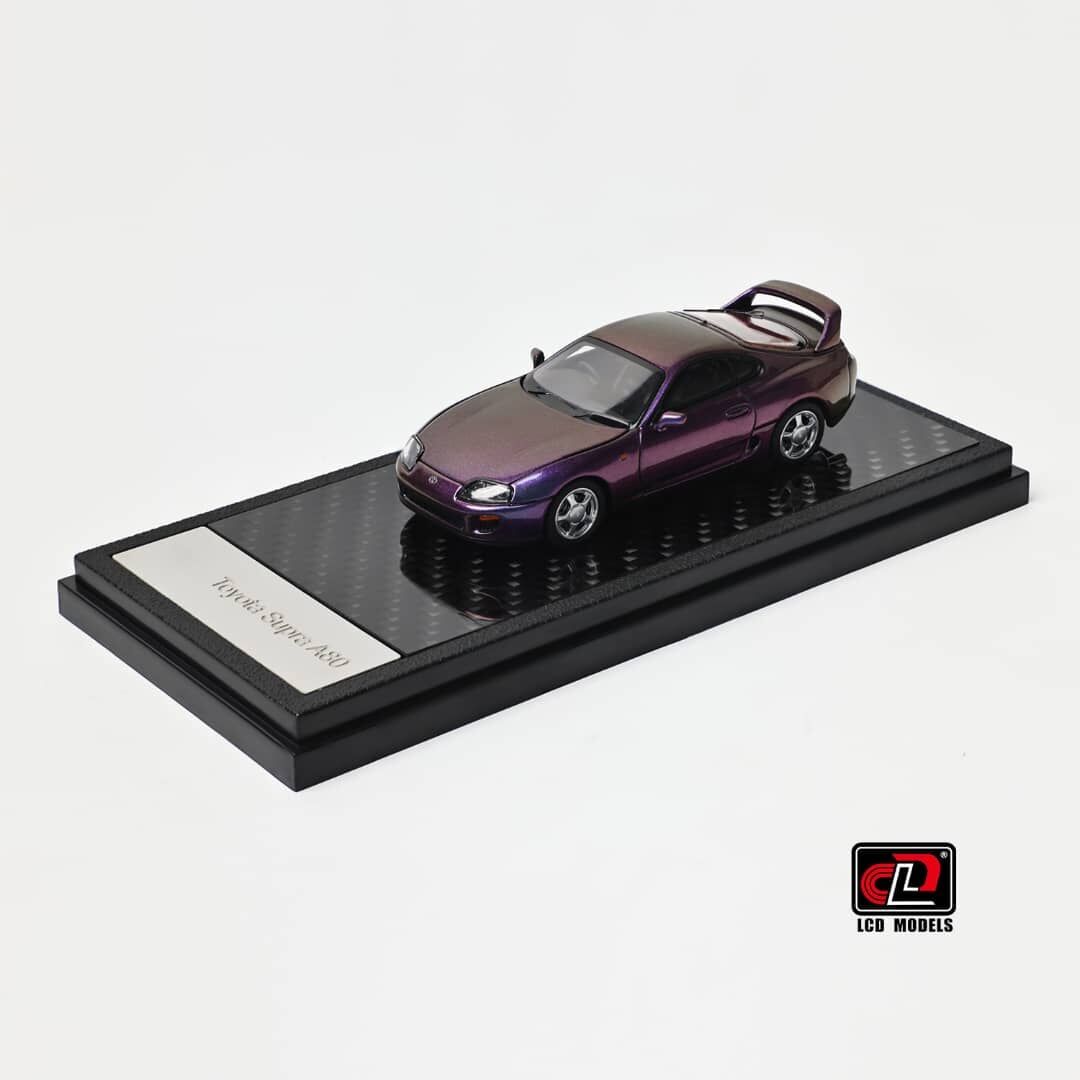 預訂:1/64 LCD Models Toyota Supra A80 Magic Purple (LCD64037-CH)