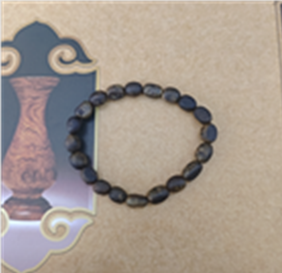 TH035 綠棋手鏈九分沉包頭珠 (小)