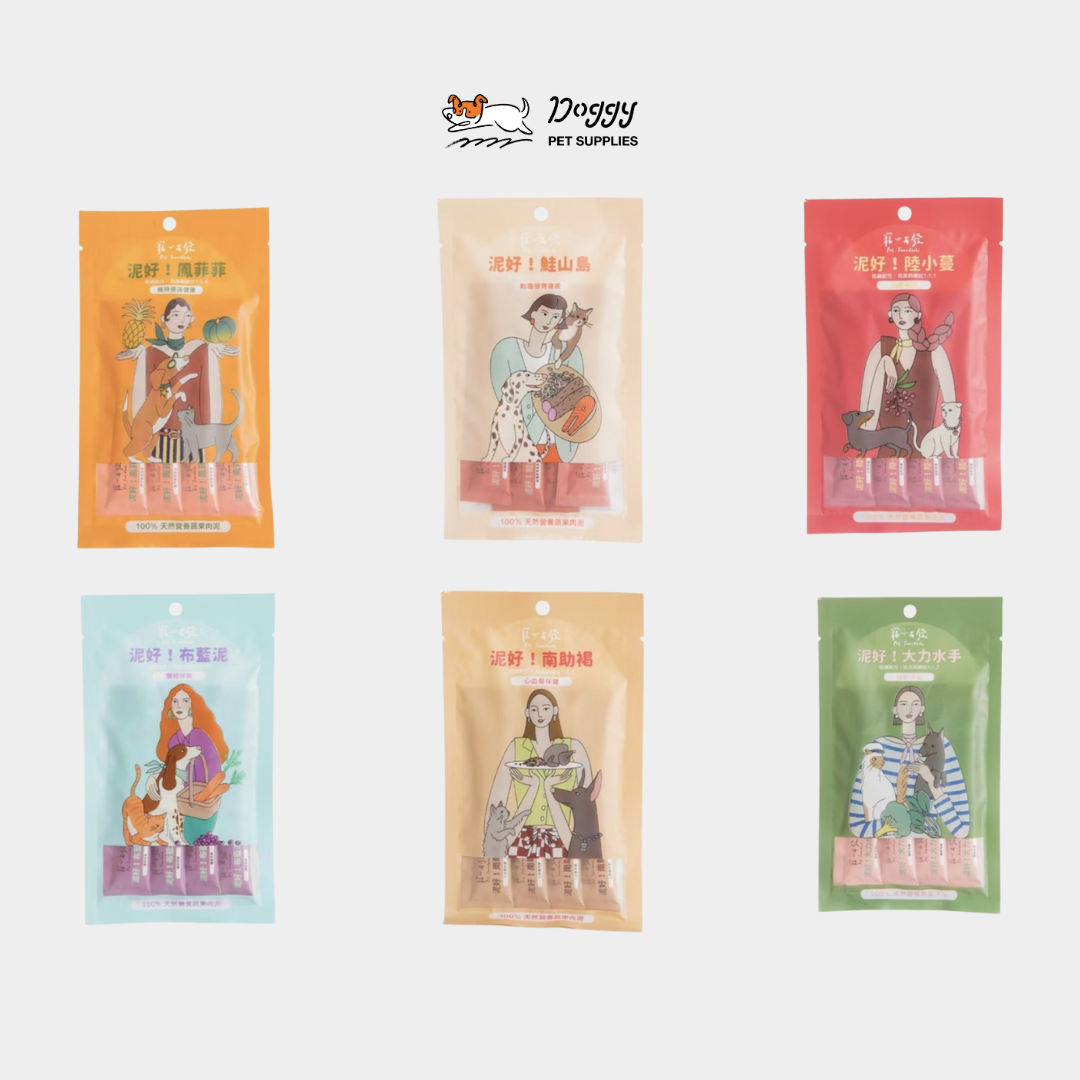 【 寵心出發 】100%天然營養蔬果肉泥