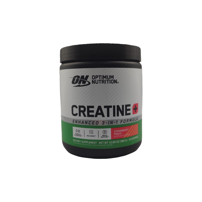 Optimum Nutrition (ON) 三合一全效肌酸粉 (士多啤梨桃味) 360g - 含電解質及維他命