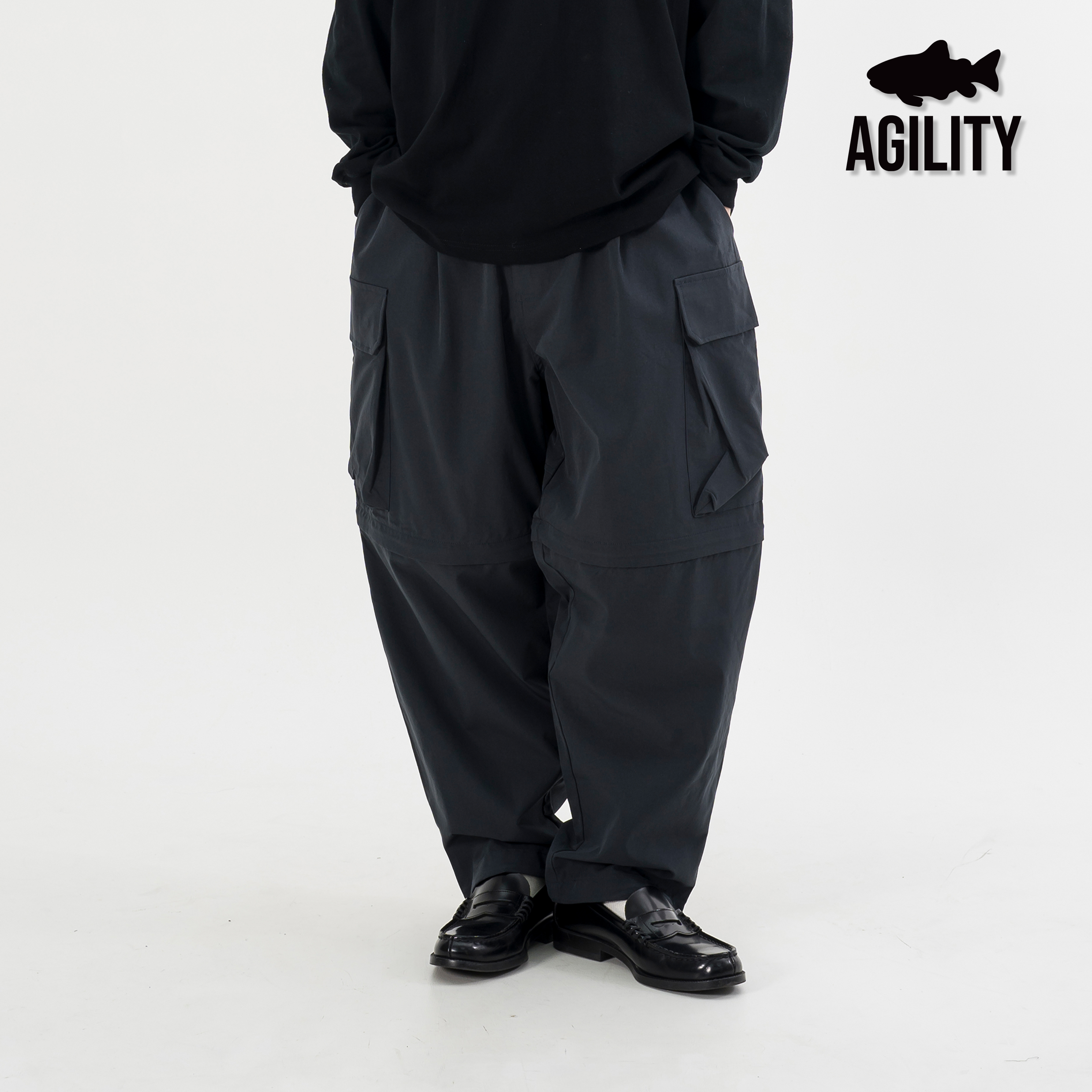 AGILITY Detachable Loose Pants 防潑水 多口袋 可拆長褲 [H35]