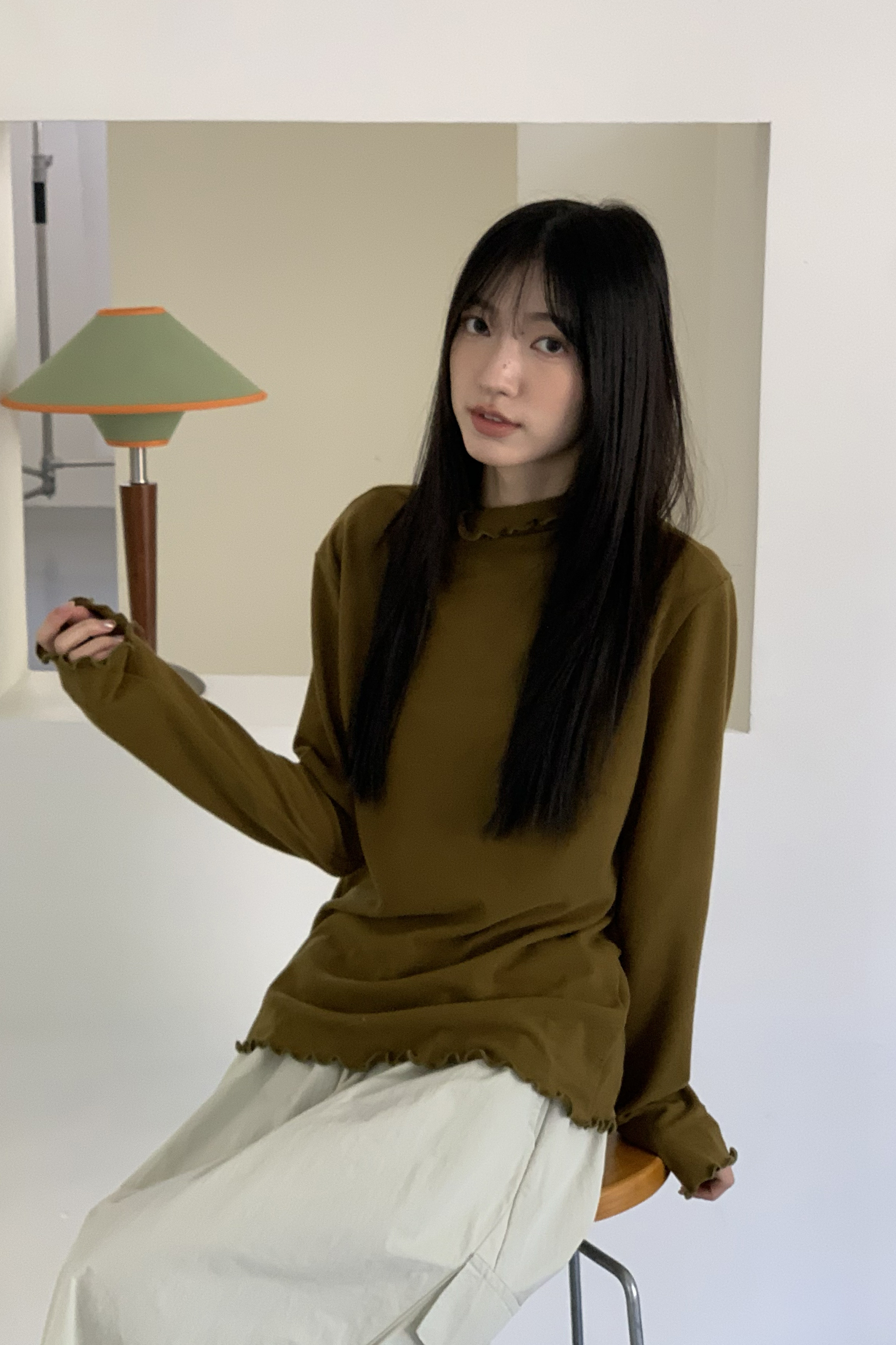 New Year｜冬季必備德絨花邊打底 6色