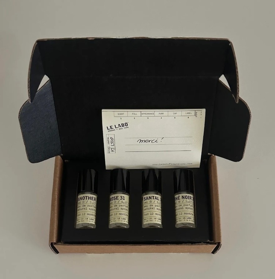 LE LABO 探險 收藏 淡香精 禮盒組 #Another 13 #檀香33 #玫瑰31#黑茶29  5ml*4