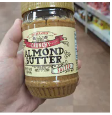 [U] CW TRADER JOE'S CRUNCHY ALMOND BUTTER - SALTED, 454G, 00522939 (UCW49)