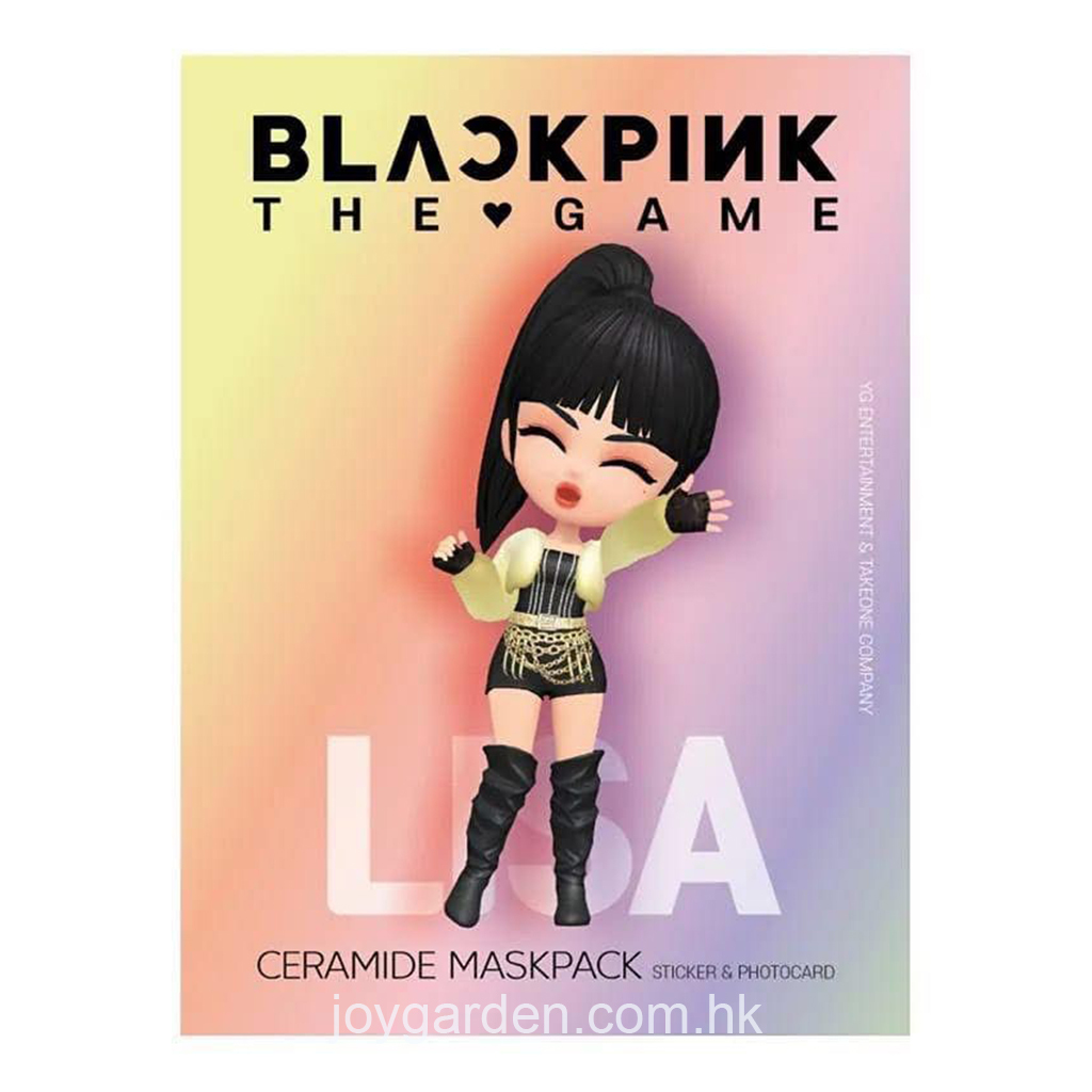 BLACKPINK THE GAME LISA 神經醯胺鎖水面膜 (7片)
