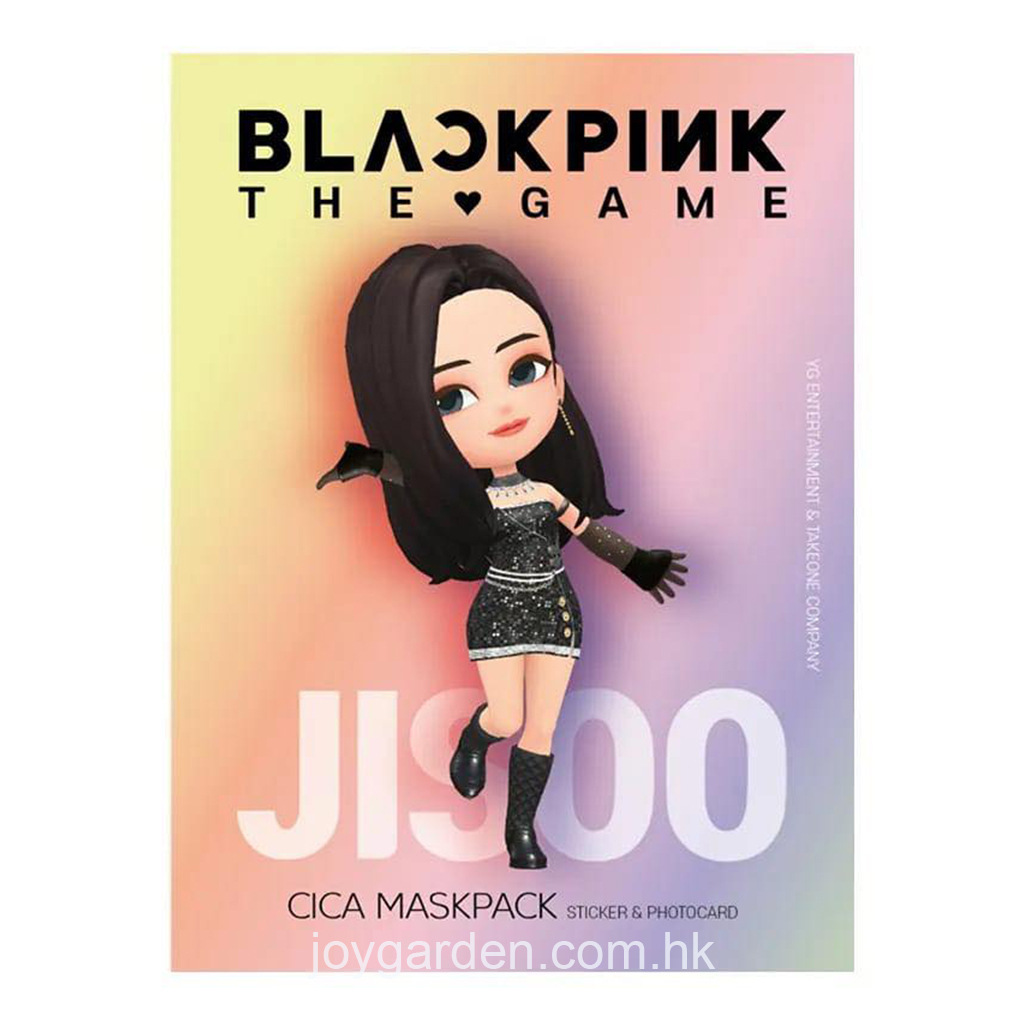 BLACKPINKTHE GAME JISOO 積雪草舒緩面膜 (7片)