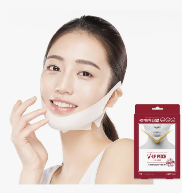 LABTTACH 【V-UP PATCH】即時的提拉與修護感受【一盒2包，每包2片】