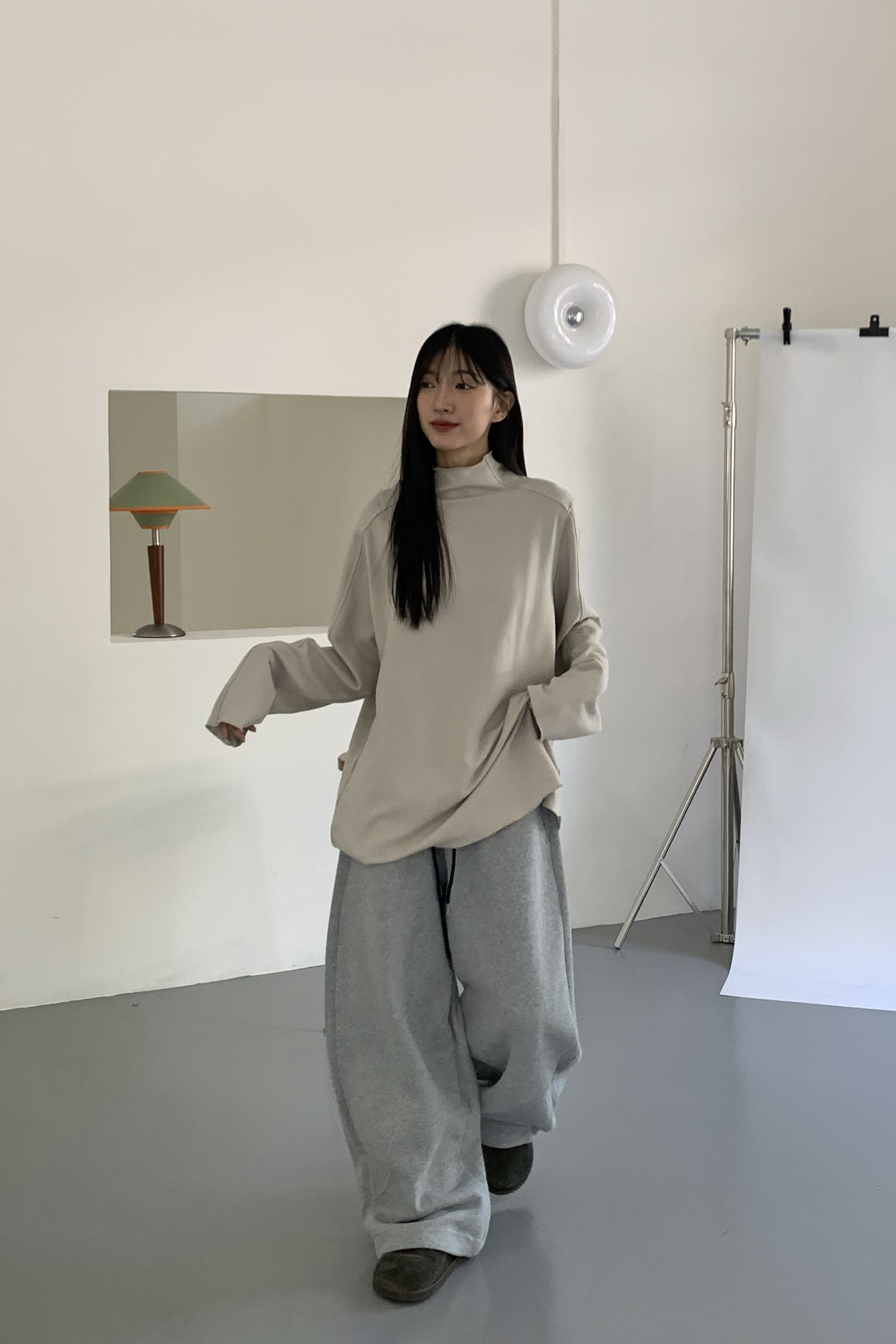 New Year｜日常感撞色褲頭棉褲 2色