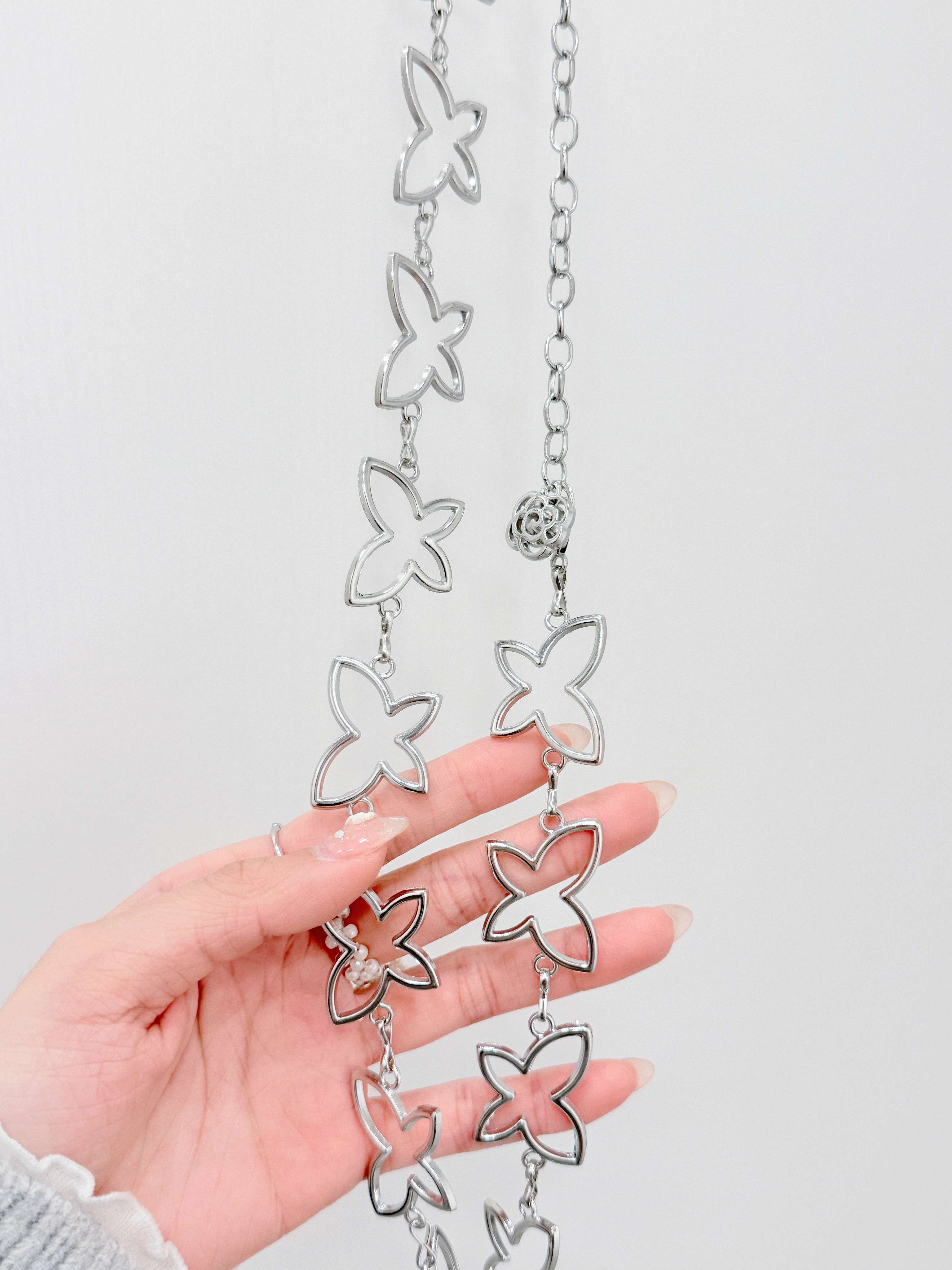 A0062｜滿天空心蝴蝶腰鏈🦋