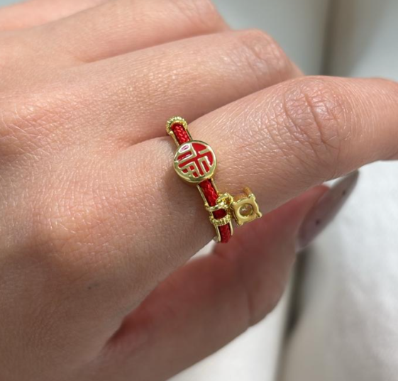 260110 - C2 本命年太歲紅繩開口戒指