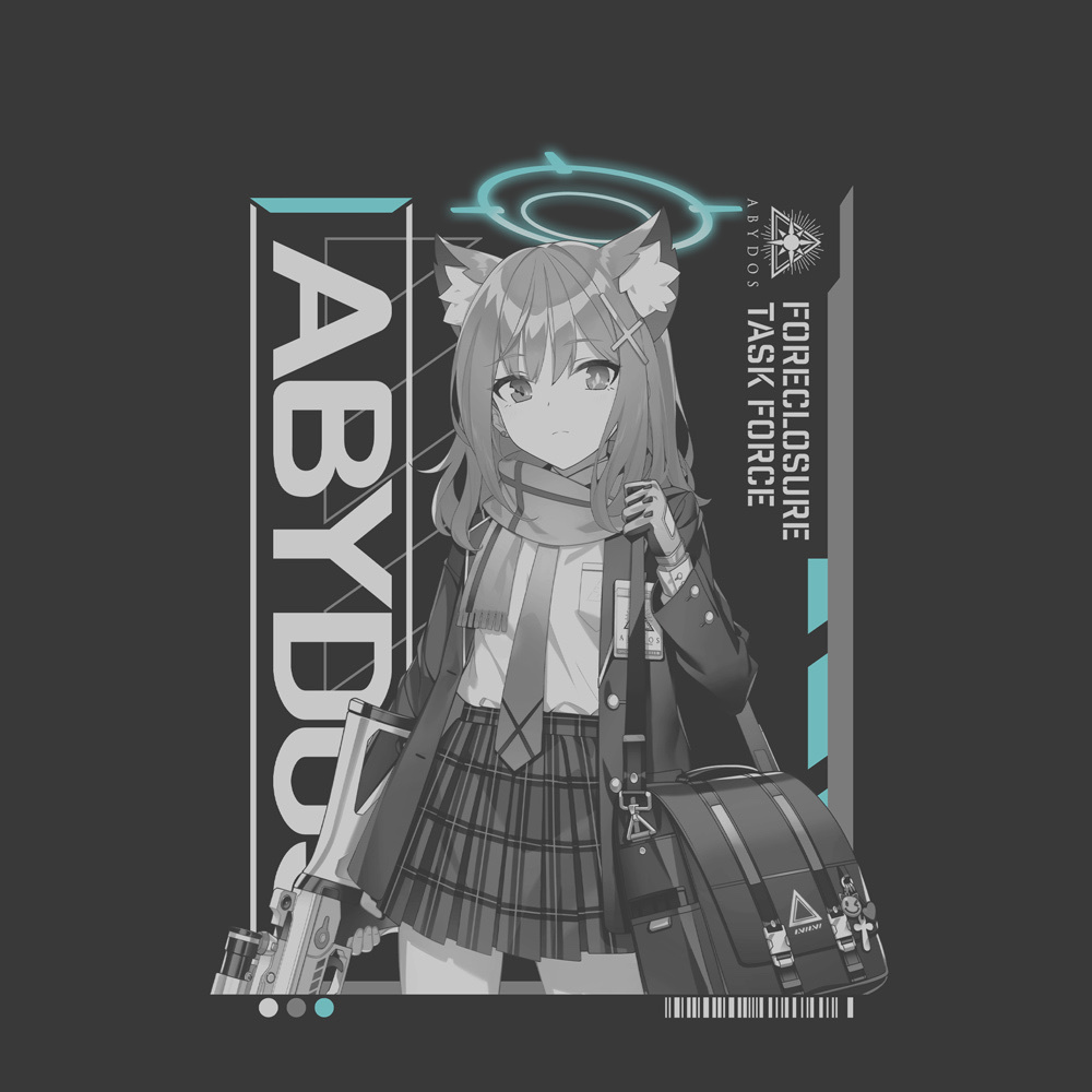 Cospa 011926 『ブルーアーカイブ』シロコ Tシャツ [ブルーアーカイブ -Blue Archive-] SUMI