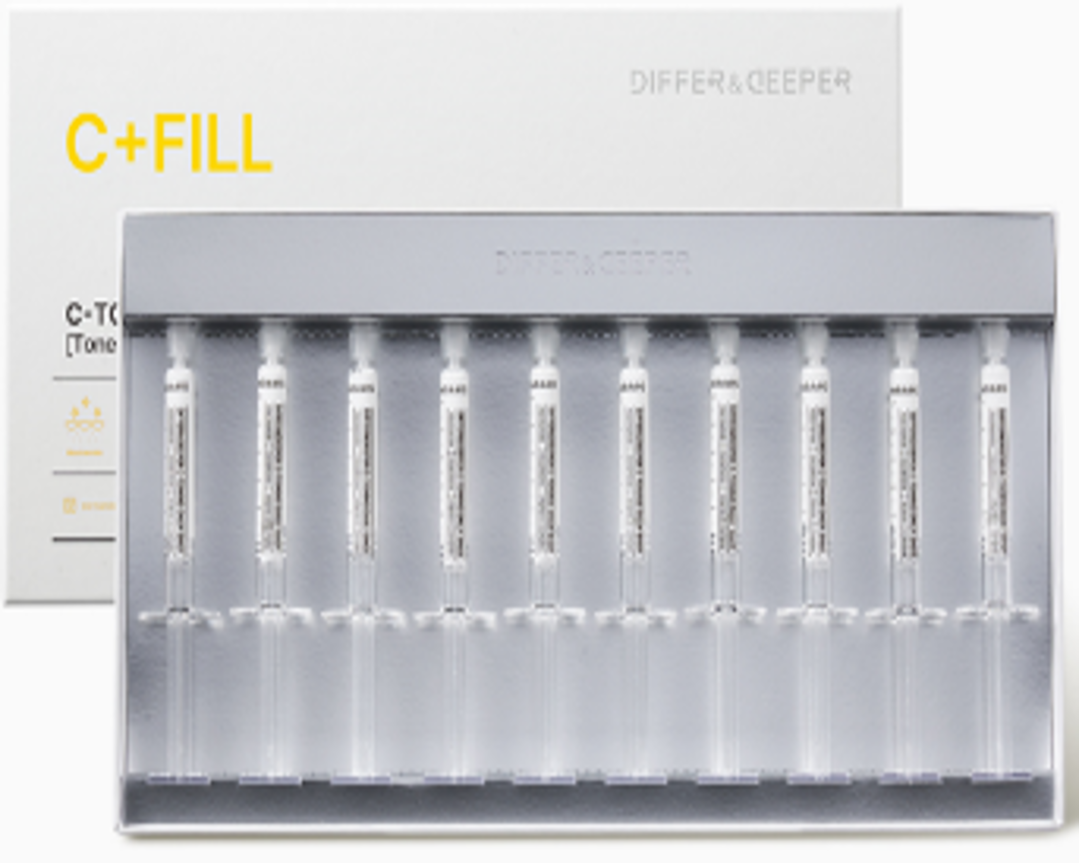 C2 DIFFER & DEEPER C+FILL 水光保濕精華 (2.5ml x 10支)