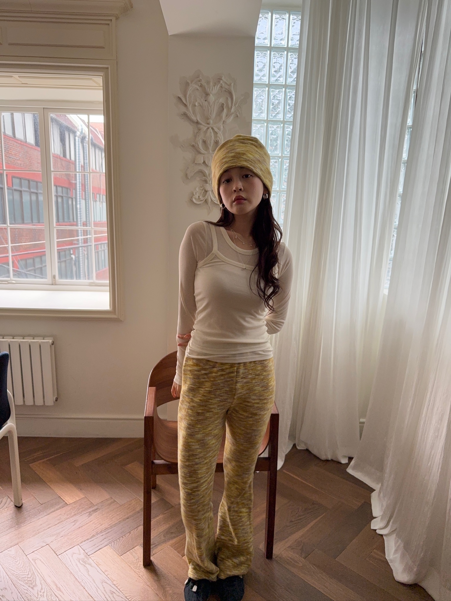 J39/ 兩件式長袖+背心 SET