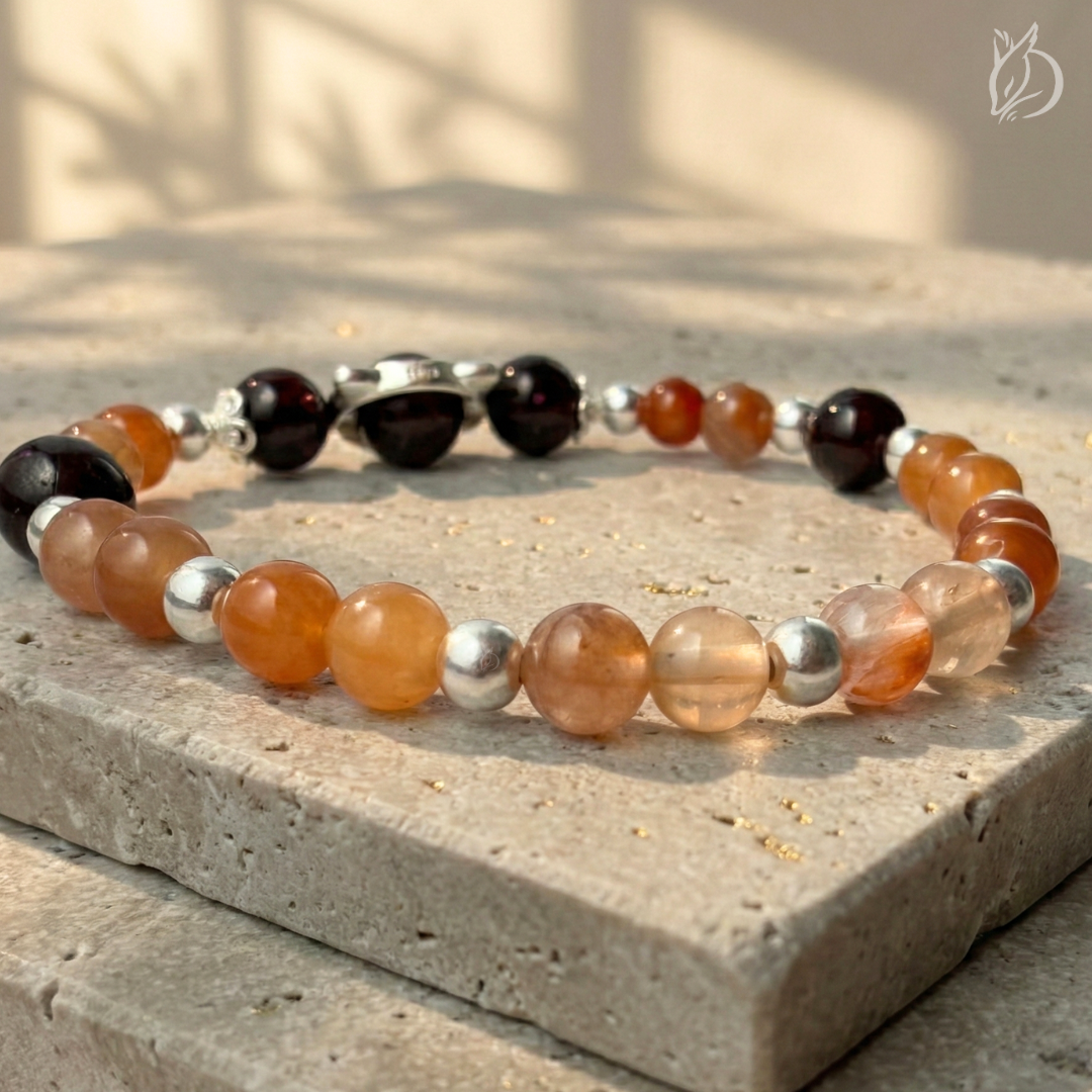 「絕塵・戌狗」結合紅兔毛的熱血勇氣與鐵鈣鋁石的強大韌性。