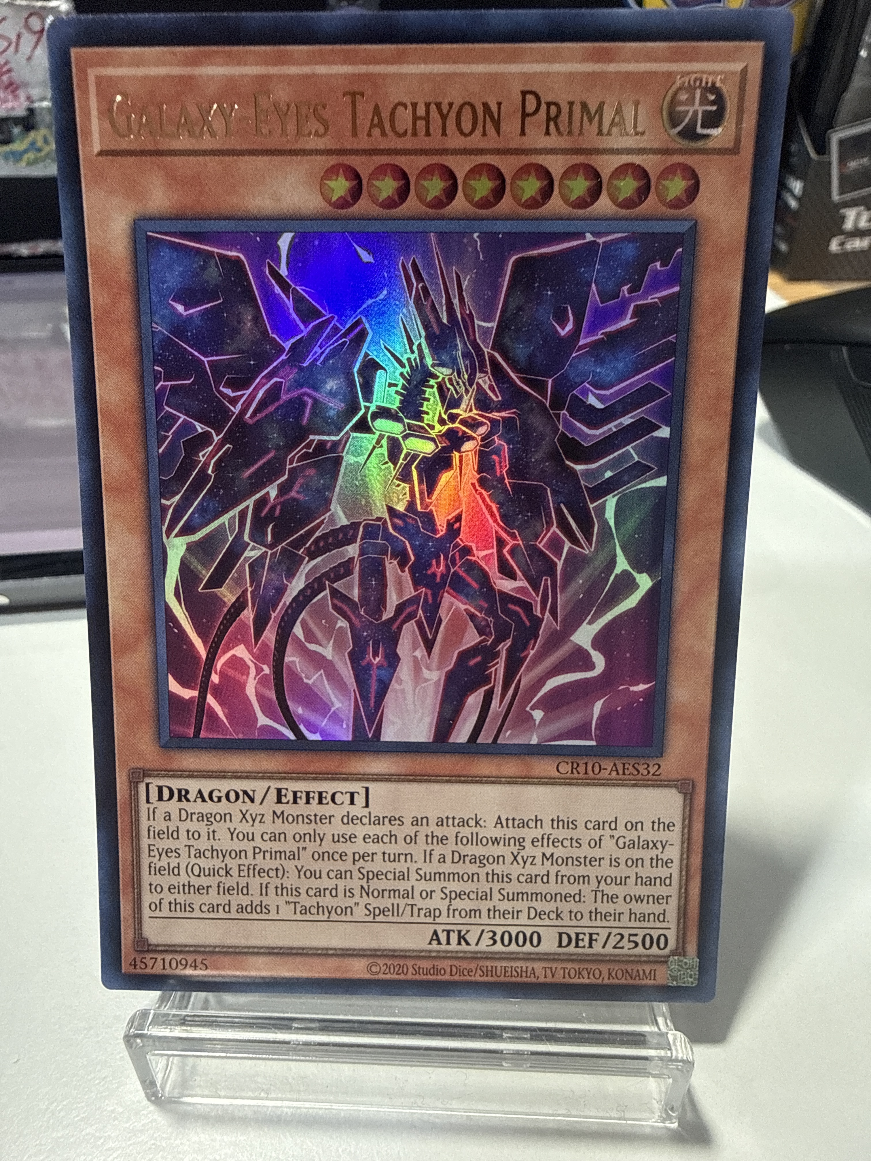 CR10-AES32 (UR/PSER)Galaxy-Eyes Tachyon Primal(銀河眼時空源龍)