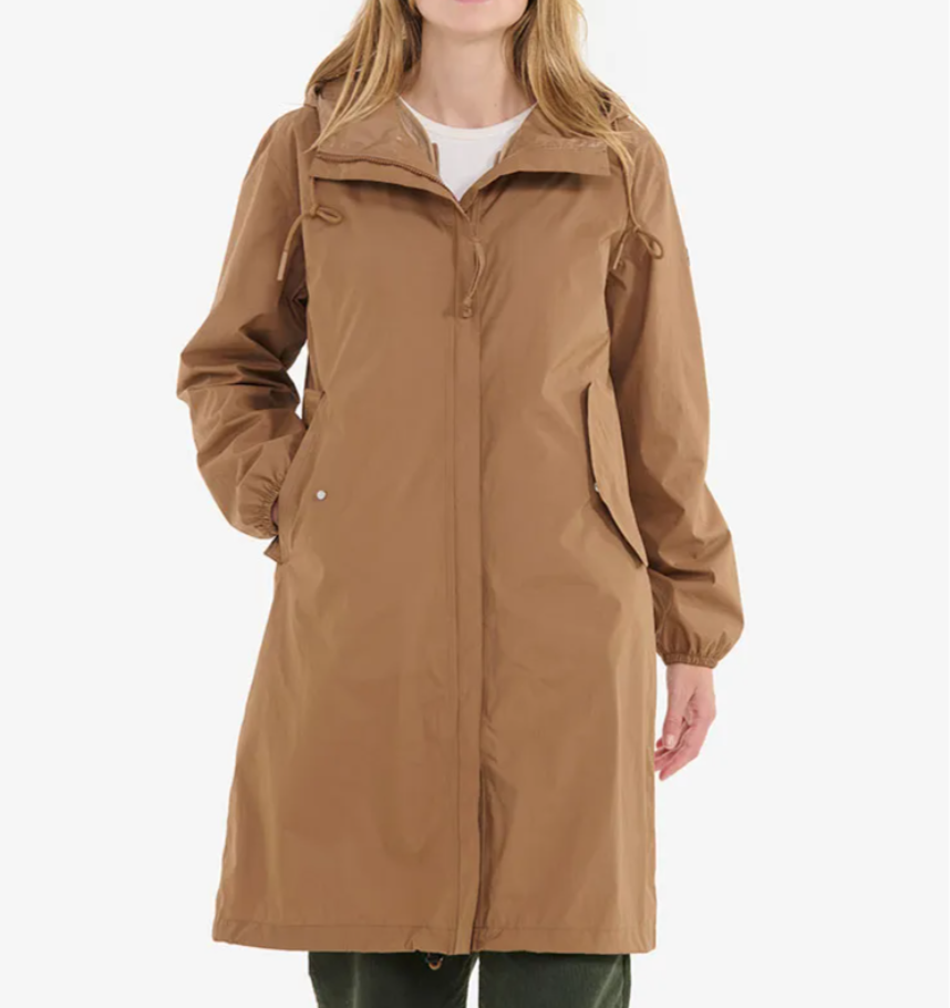 1GA0111-010 [AIGLE] Women Parka Jacket Kraft #AIW22WOUT026 (C-EU-E)