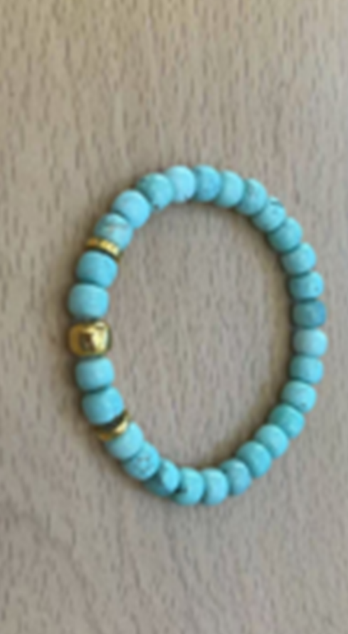 TK057 DD-2 18k綠松手串