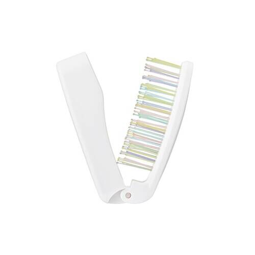 Detangling Brush Folding Pocket 柔順護髮梳（摺疊口袋款） - Colorful Party 彩色