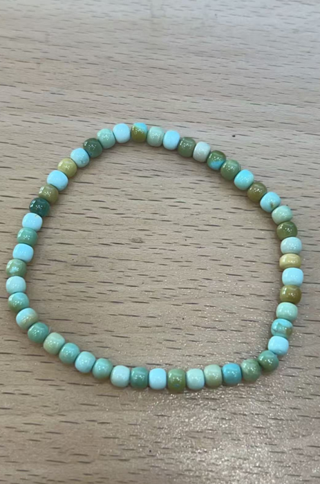 TK032 EE-5 彩虹綠松手串