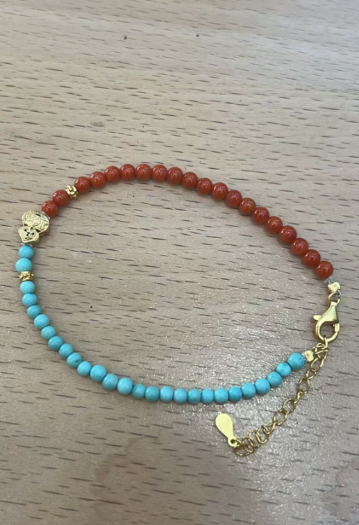 TK020 EE-12 葫蘆綠松手鏈