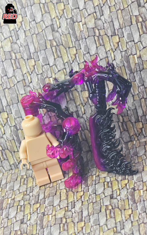 【Red】黑須佐骨架（5分件）（螢光）