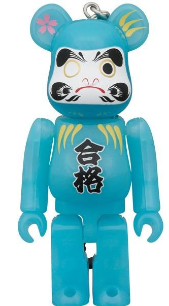 MEDB 達摩熊藍色夜光板