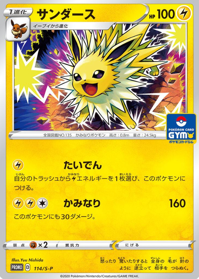 POKEMON JAPANESE PROMO 114/S-P