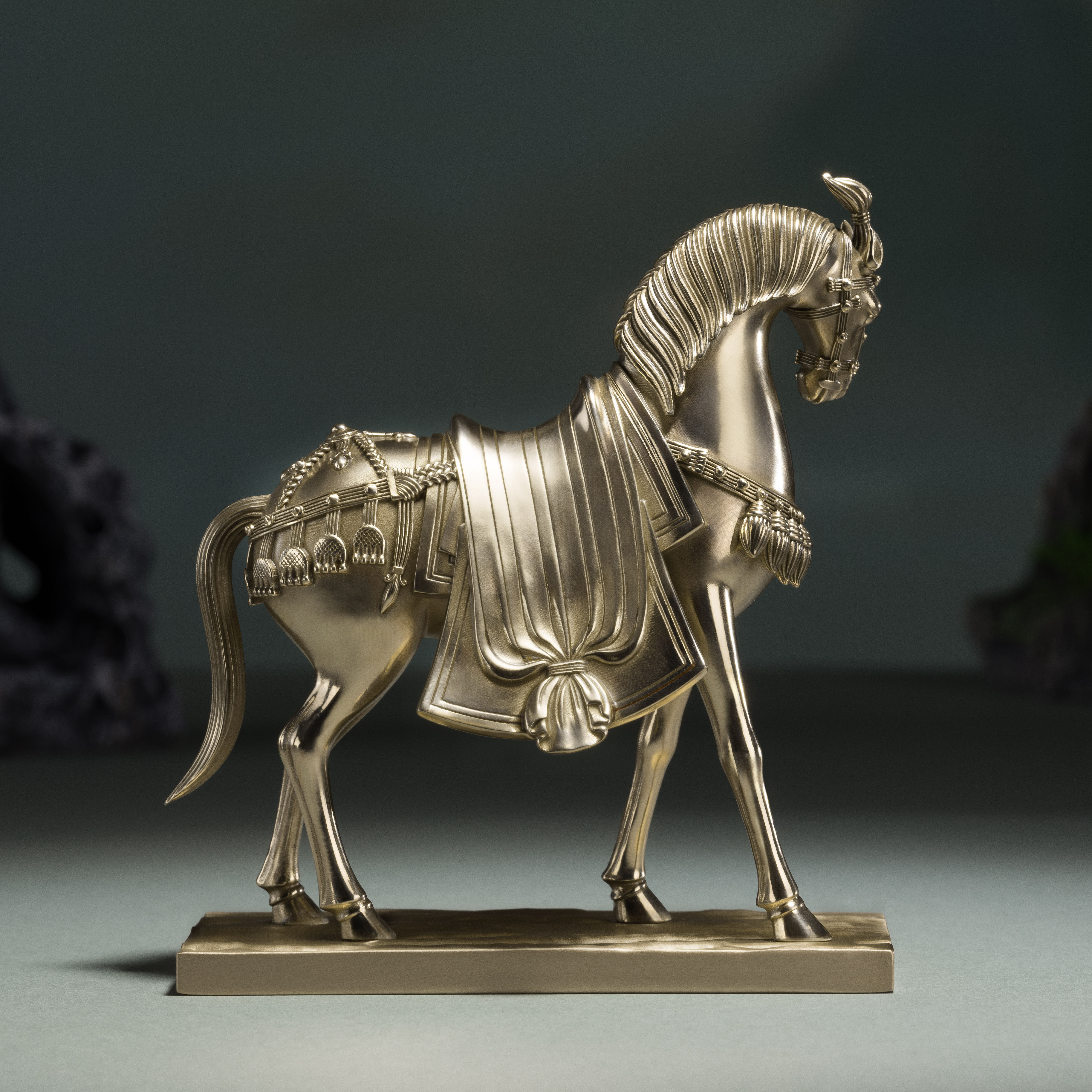 吉祥駿馬(黃銅版)