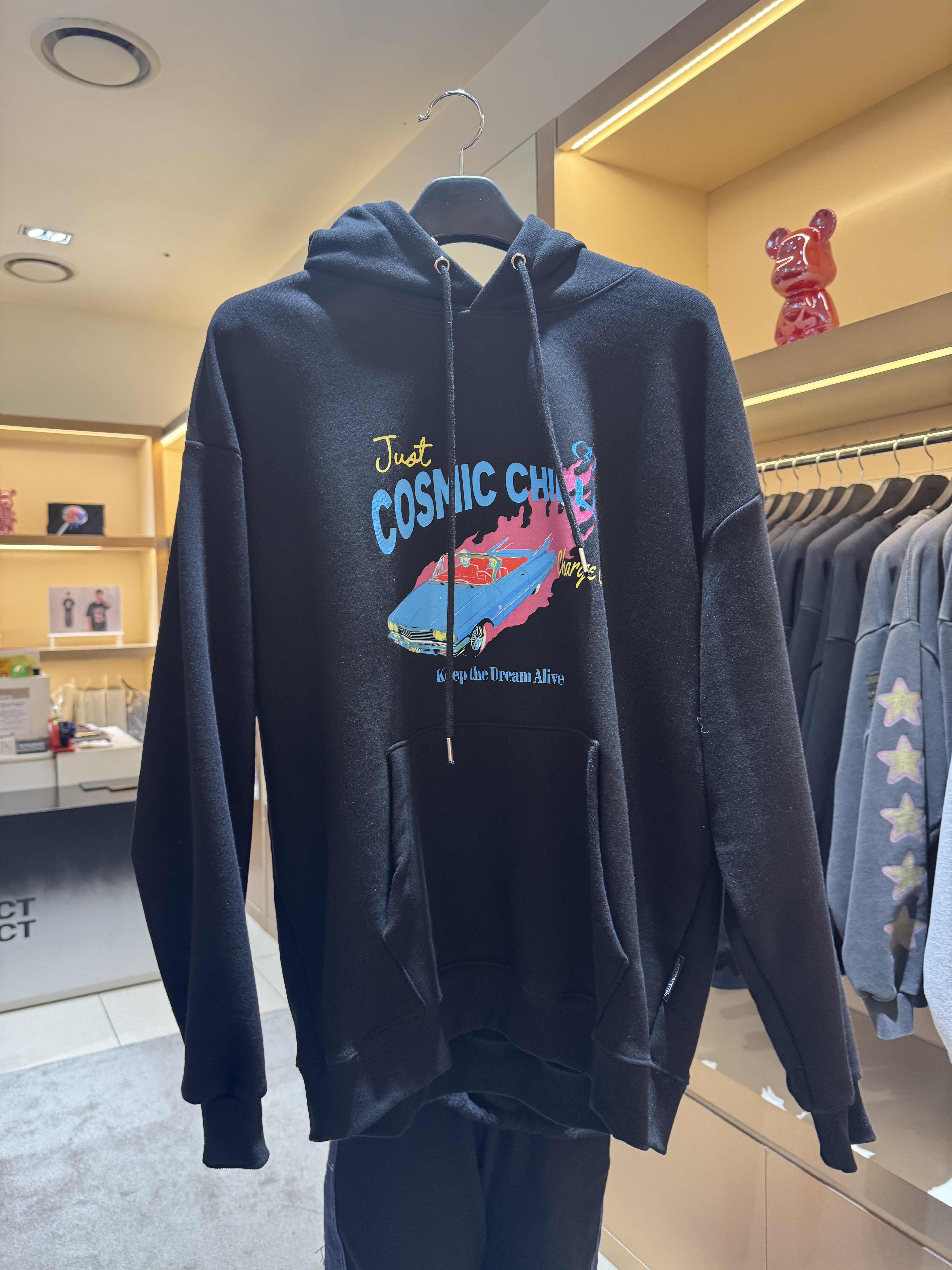 A1DY09 車衛衣*黑色