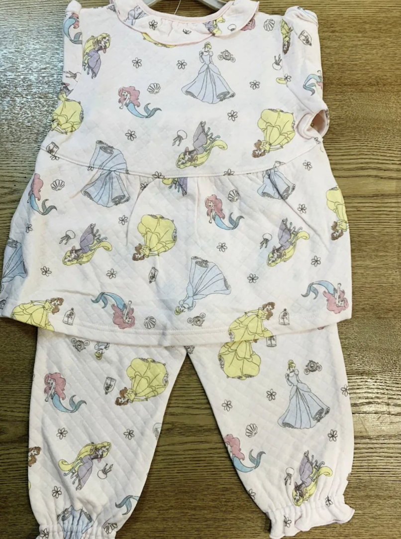 Disney Princess 純棉長袖家居服套裝