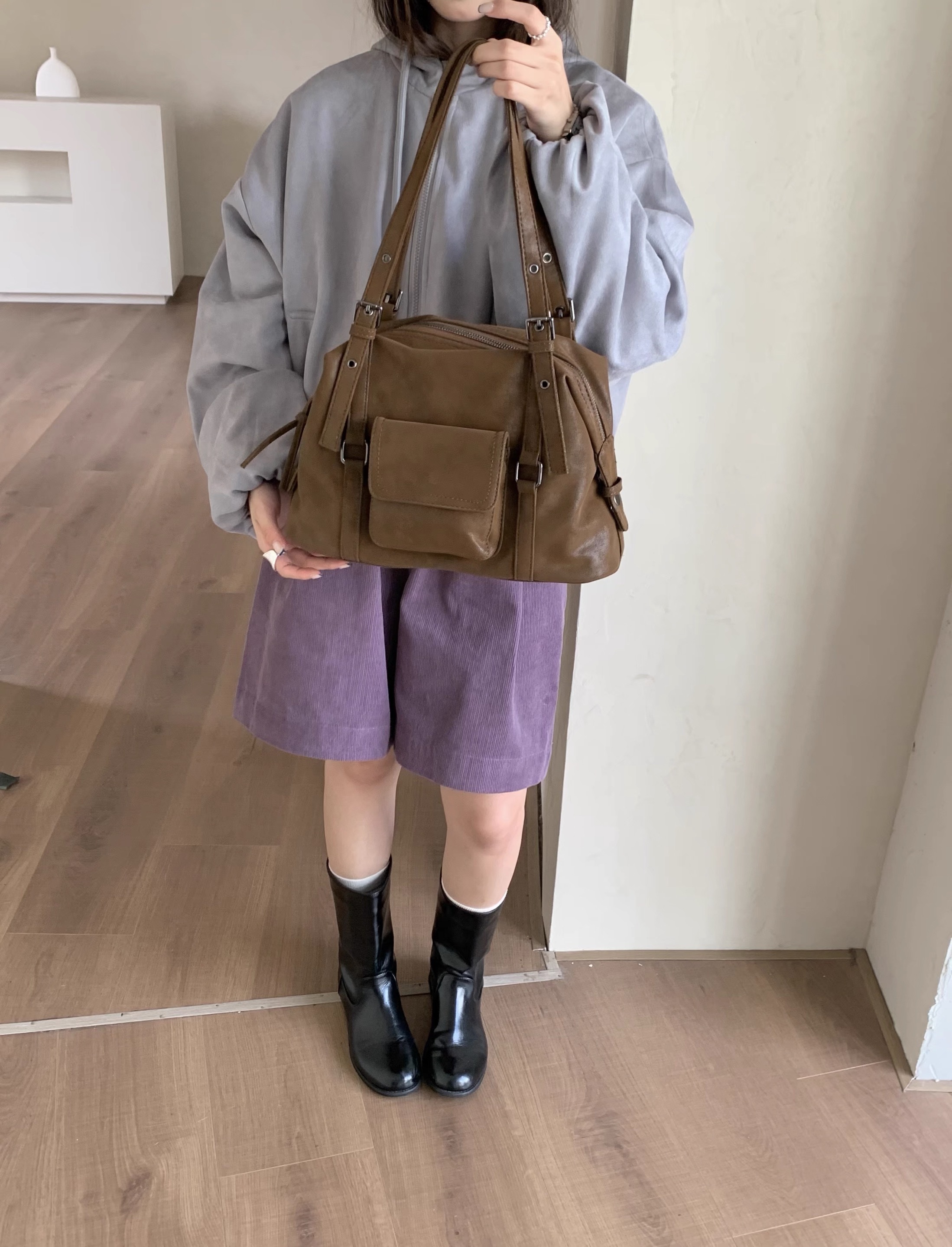 Me.gusta｜Pocket Muse 復古多口袋肩背包