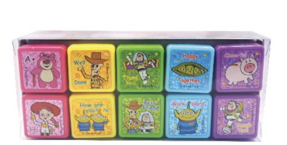 Toystory 10粒庄方形印章 印仔 DX50372T