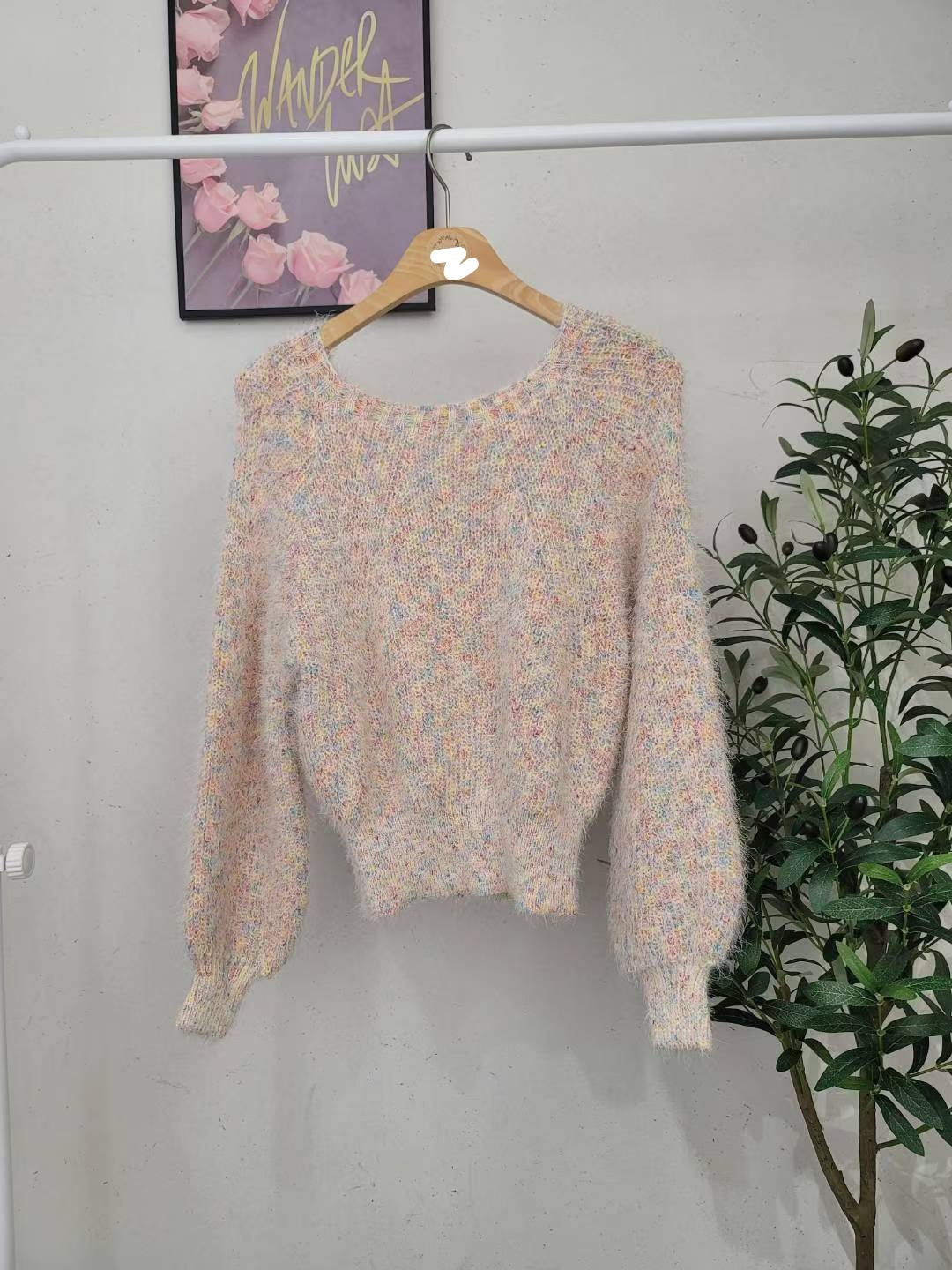 幻彩色針織上衣(15030)