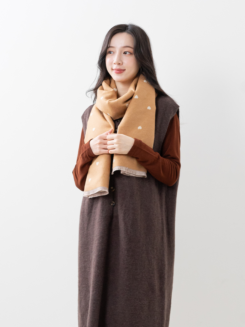 吊帶針織洋裝磨毛棉絨內搭上衣組合