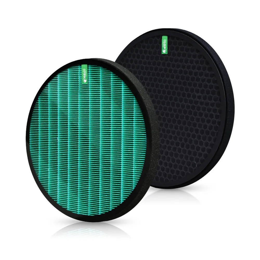 適用 LG 大漢堡 大龍捲蝸牛 PS-V329CG AS401VEV1 HEPA抗菌濾芯 蜂巢式活性碳濾網 綠綠好日