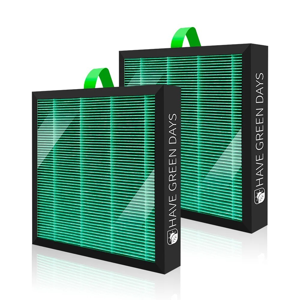 二入|適用 Blueair 5200系列 5210 5240 HEPA抗菌濾芯蜂巢顆粒活性碳 複合式濾網 綠綠好日