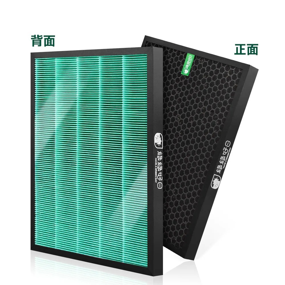 三入|適用 Blueair 500/600系列 680 690 HEPA抗菌濾芯蜂巢顆粒活性碳 複合式濾網 綠綠好日