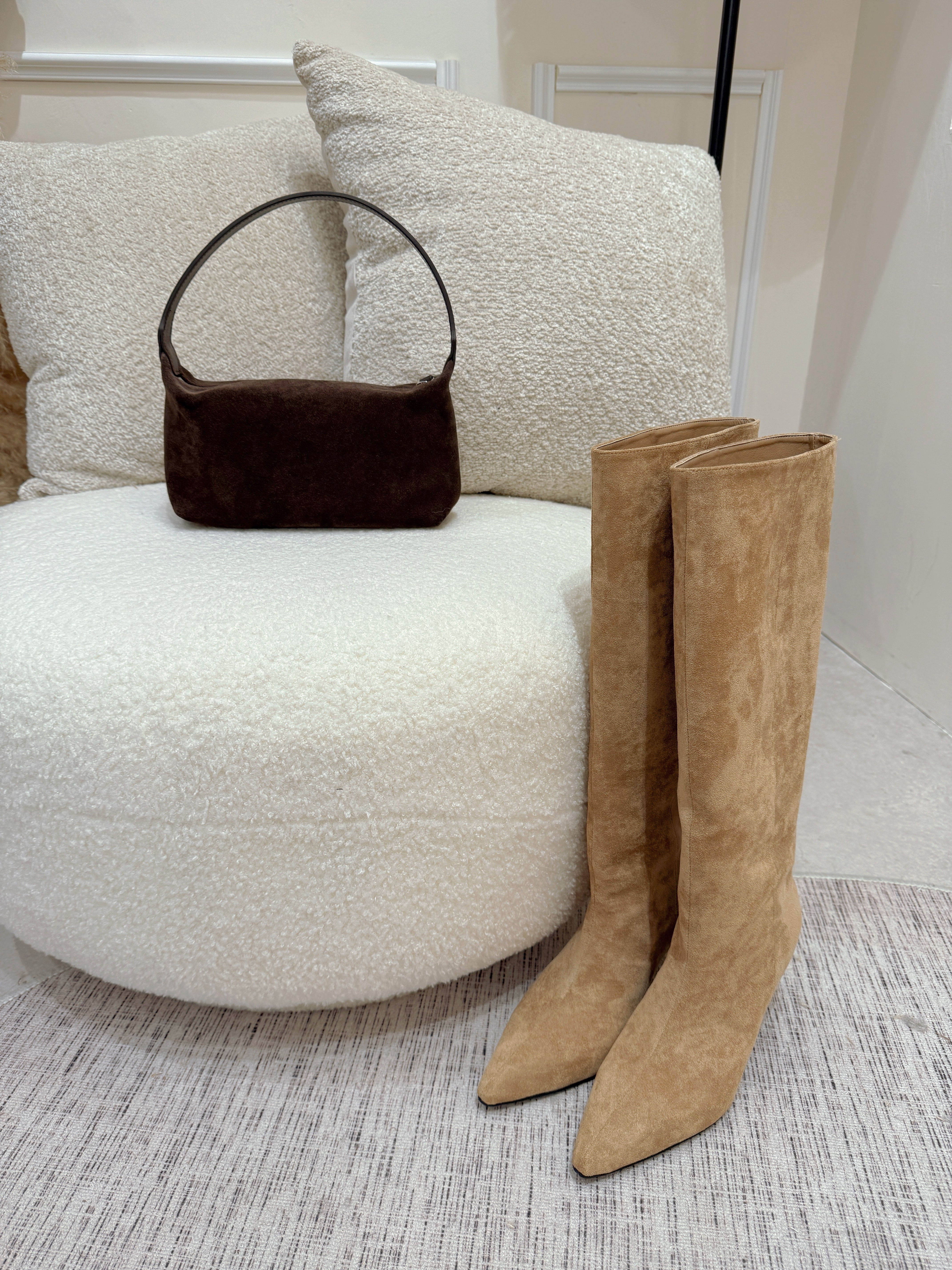 ♥️猄皮堆堆Boots (踭高7cm)