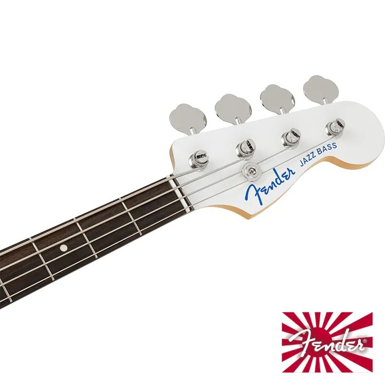 限定款Fender MIJ Hybrid II Jazz Bass Blanc 電貝斯