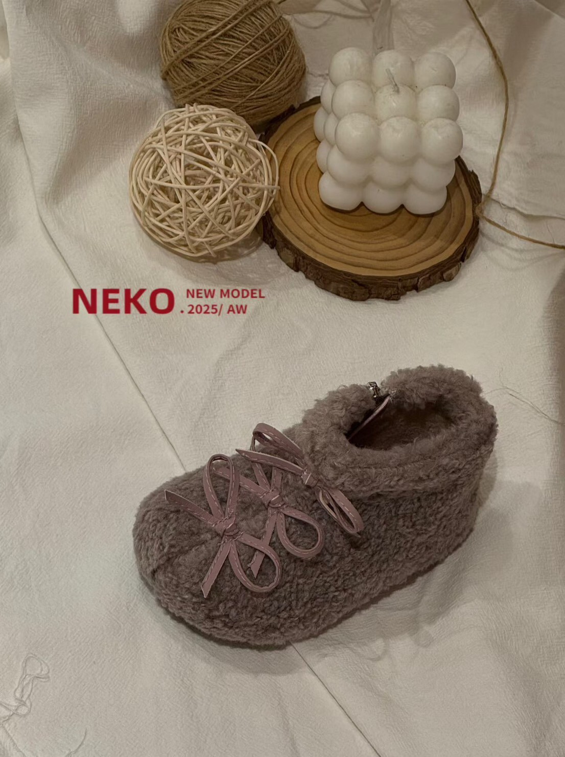 暖暖雲朵小短靴